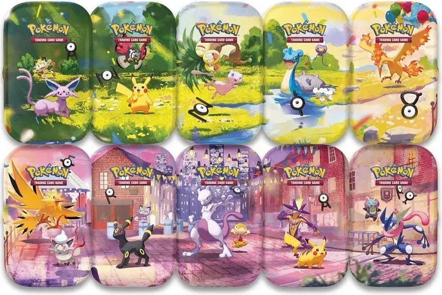 Pokémon: 30th Celebration Mini Tin Display - EN