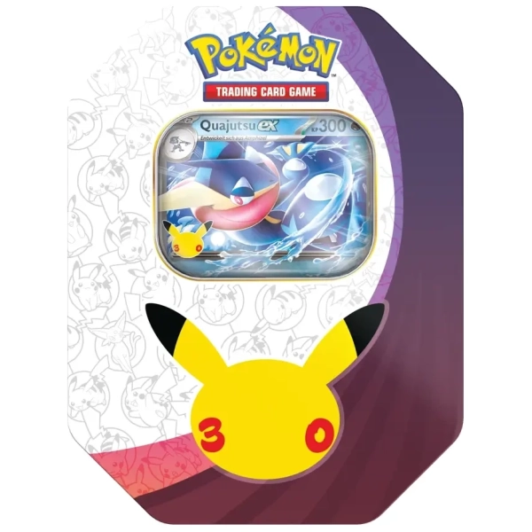 Pokémon: 30th Celebration ex Tin Quajutsu- DE