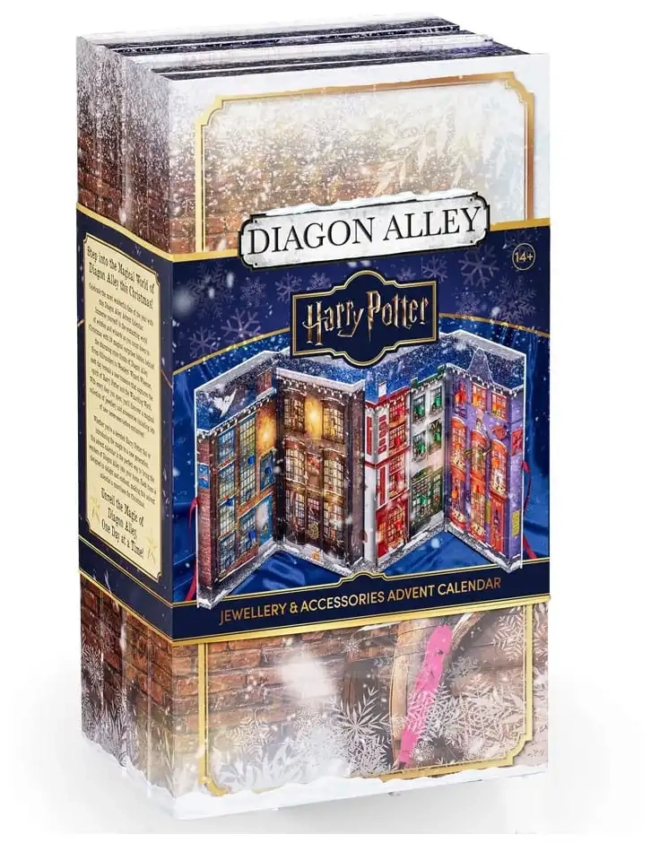 Harry Potter Diagon Alley - Schmuck- und Merchandise-Adventskalender