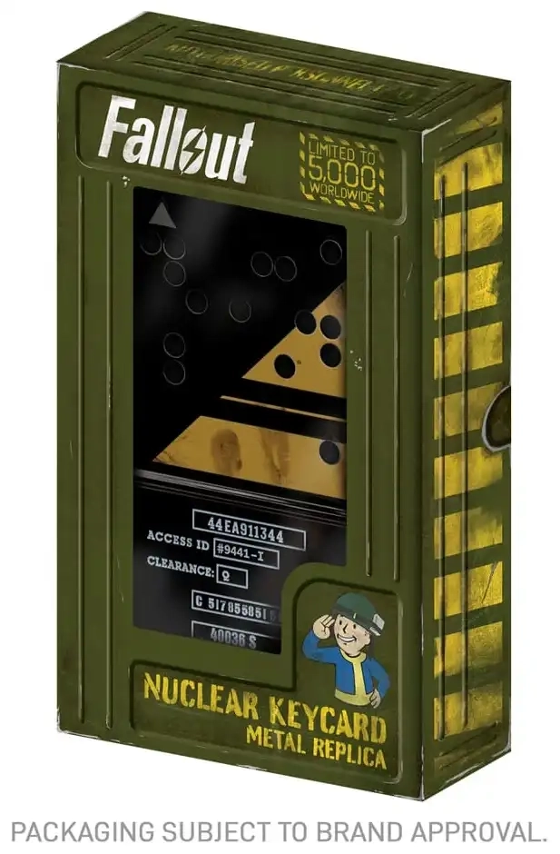 Fallout Replik Nuclear Keycard - Limited Edition