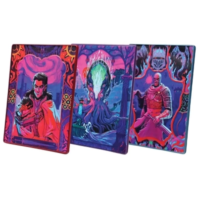 Dungeons & Dragons Metallbarren-Set Ravenloft Darklord - 3 Stück - Limited Edition