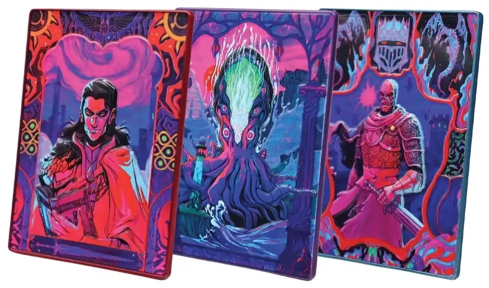 Dungeons & Dragons Metallbarren-Set Ravenloft Darklord - 3 Stück - Limited Edition