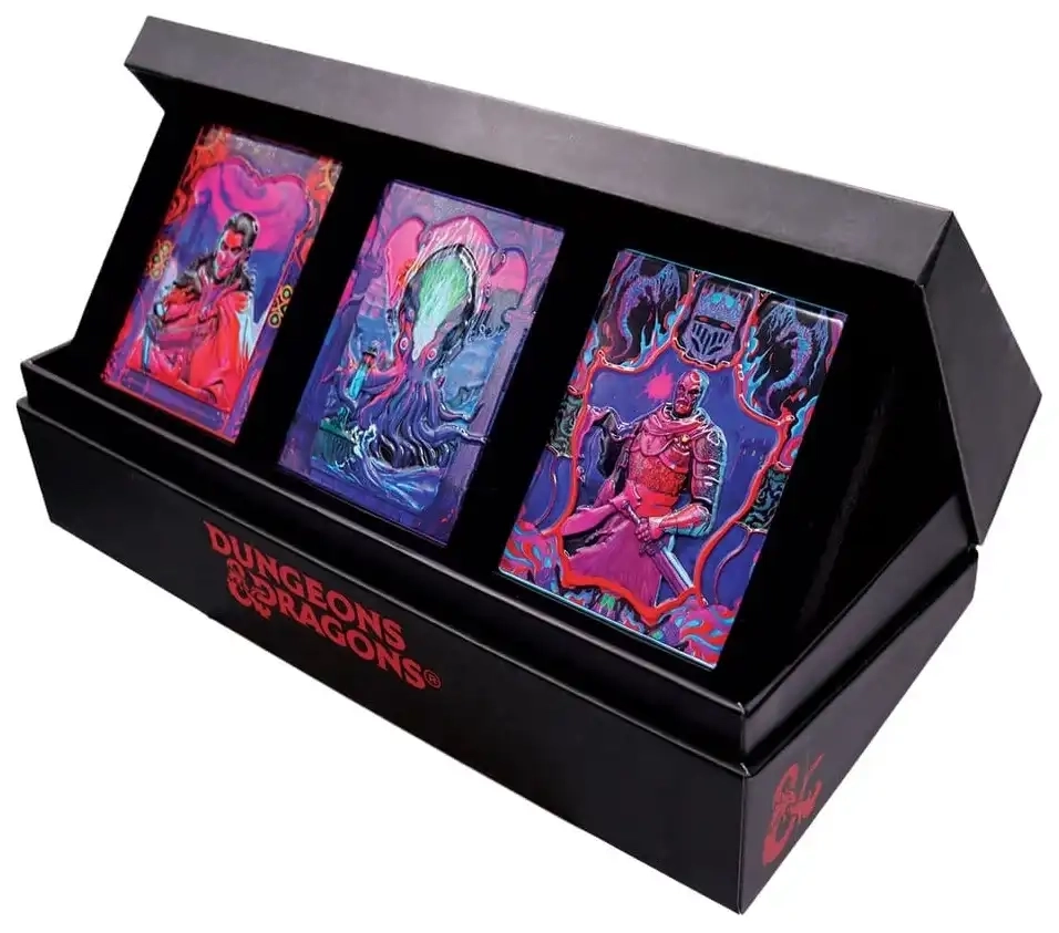 Dungeons & Dragons Metallbarren-Set Ravenloft Darklord - 3 Stück - Limited Edition