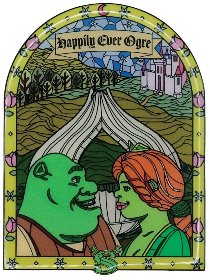 Shrek Metallbarren Stained Glass-Style - Limited Edition
