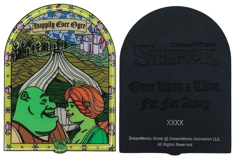 Shrek Metallbarren Stained Glass-Style - Limited Edition