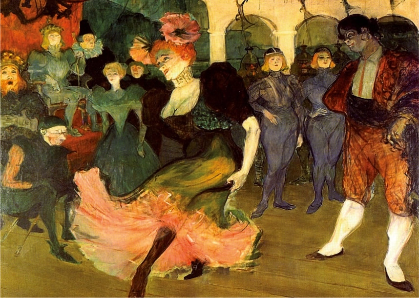 Marcelle Lender tanzt den Bolero in Chilpéric - Henri de Toulouse-Lautrec