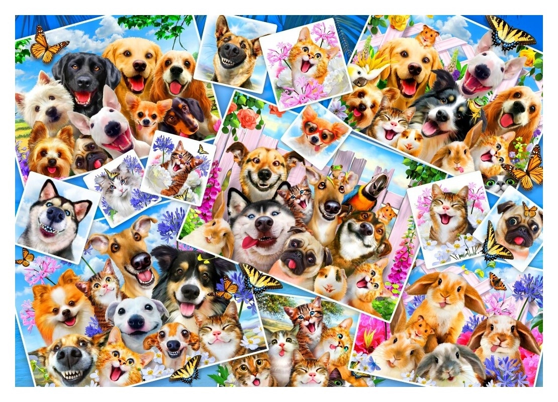 Selfie Pet Collage