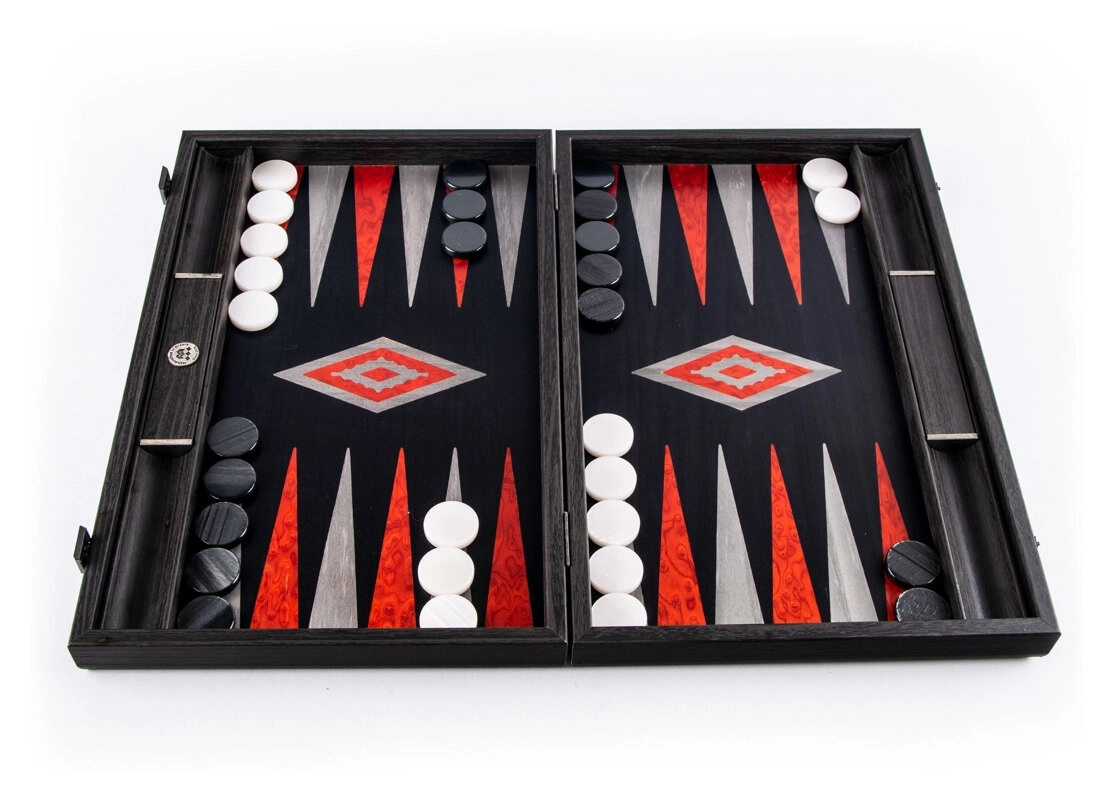 Backgammon Board Argento Eiche - 47 x 60cm