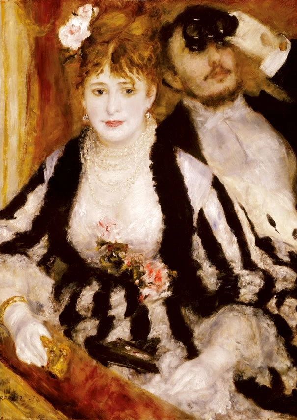 Die Loge - Pierre Auguste Renoir