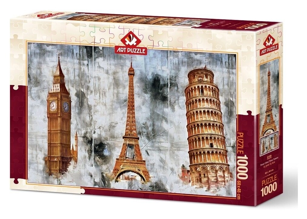 Three Cities - Three Towers