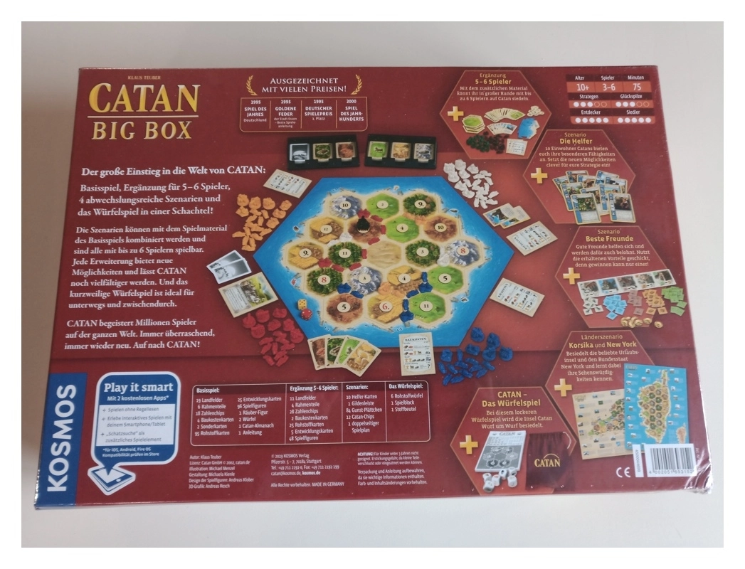 Catan - Big Box (Defekte Verpackung)