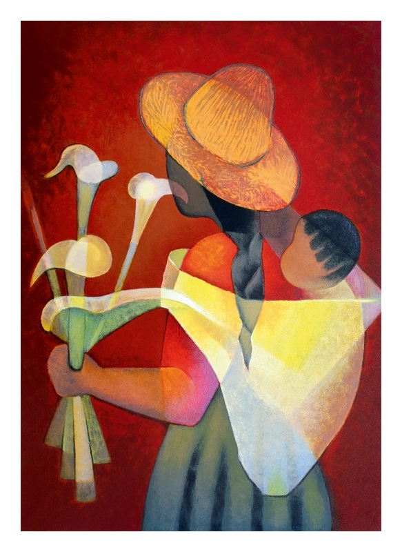 La Vendeuse d'Arums - 1996 - Louis Toffoli
