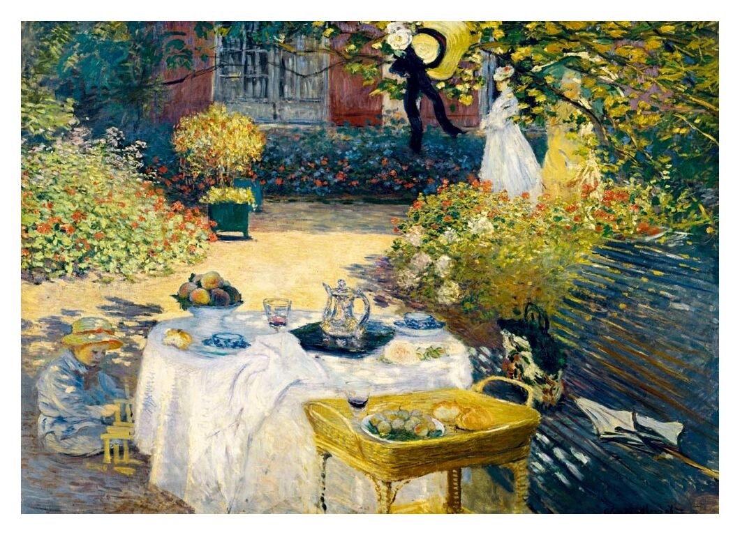 The Lunch - 1873 - Claude Monet