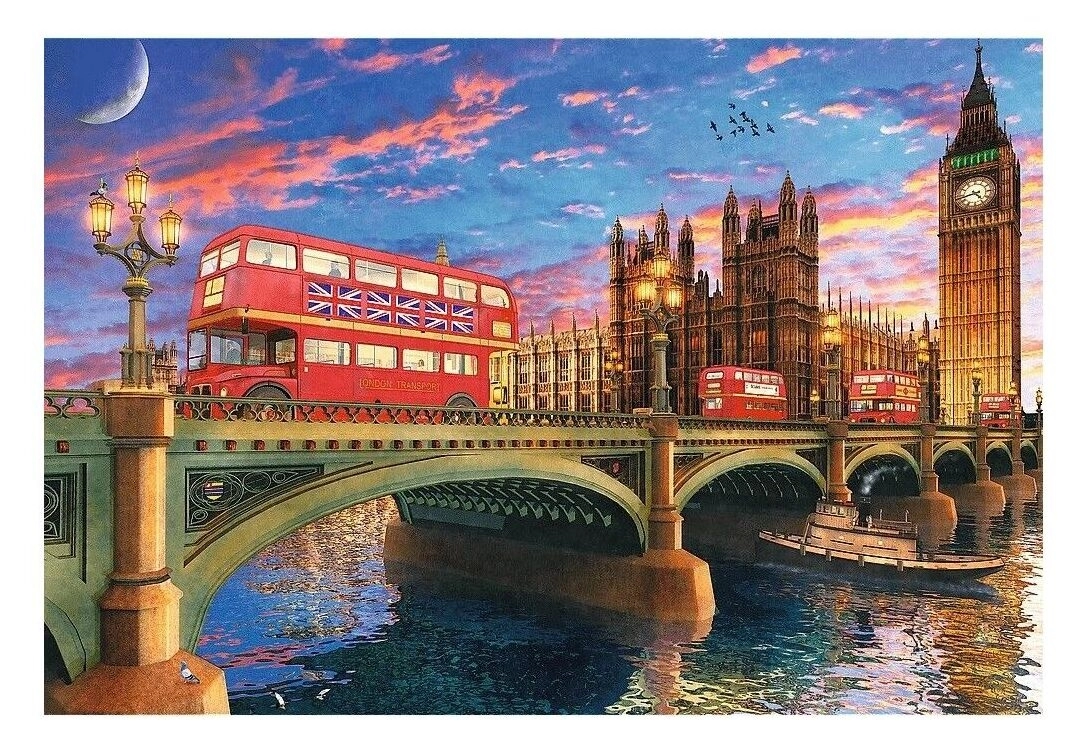 Holzpuzzle - Palace of Westminster - London