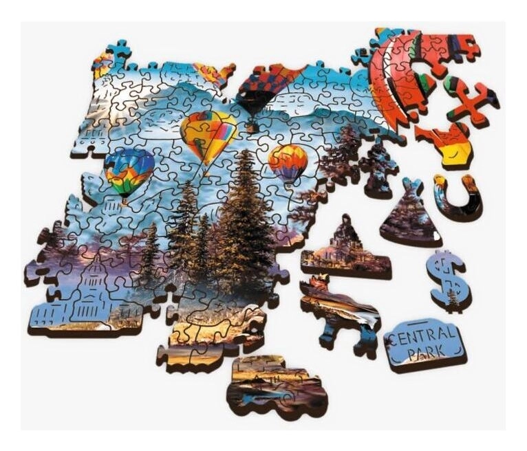Holzpuzzle - Colorful Ballons - Howard Robinson