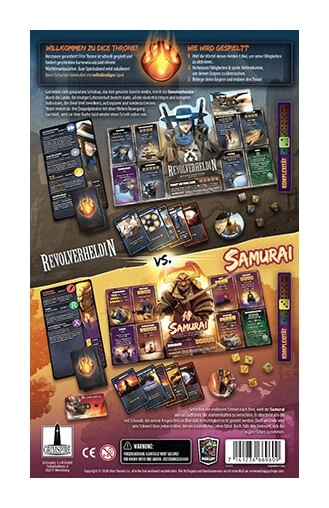 Dice Throne - Revolverheldin vs. Samurai - Starter Box - Staffel Zwei