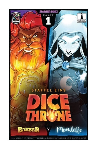 Dice Throne - Barbar vs. Mondelfe - Starter Box - Staffel Eins