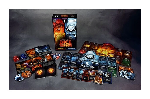 Dice Throne - Barbar vs. Mondelfe - Starter Box - Staffel Eins