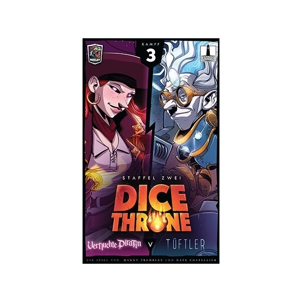 Dice Throne - Tüftler vs. Verfluchte Piratin