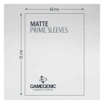 Gamegenic - Matte Prime Sleeves Black (100 Sleeves)