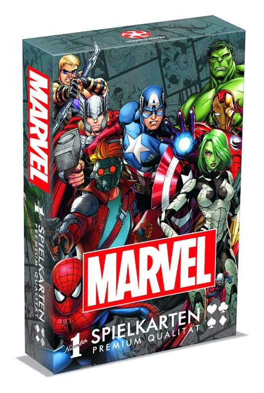 Number 1 Spielkarten - Marvel Universum