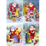 Weihnachtsmann - bringt Geschenke