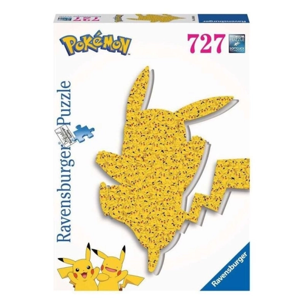 Pokémon Shaped Puzzle Pikachu (727 Teile)
