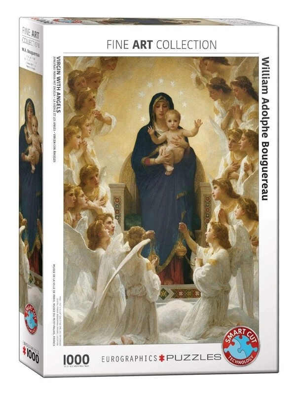 Jungfrau Maria mit Engeln - William A. Bouguereau