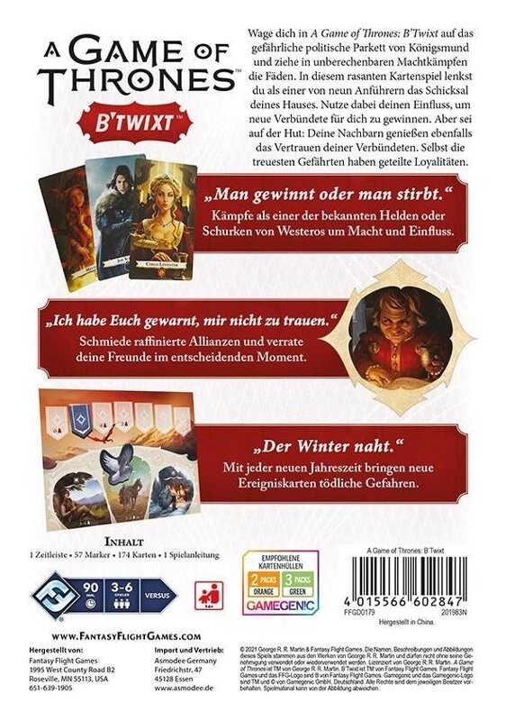 A Game of Thrones: B'Twixt
