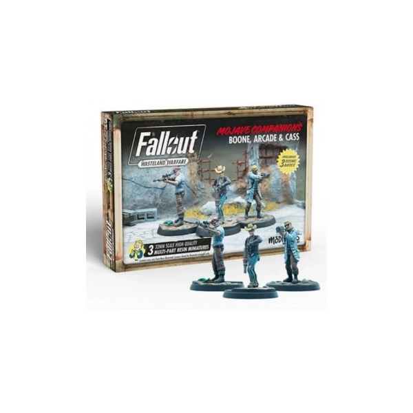 Fallout: Wasteland Warfare - Boone, Arcade and Cass - EN