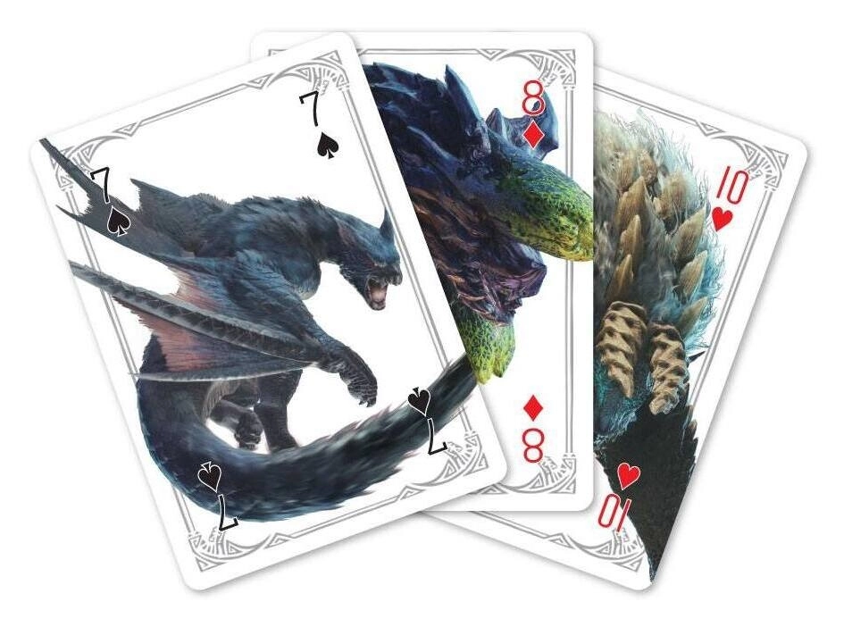 Monster Hunter World: Iceborne Spielkarten Characters