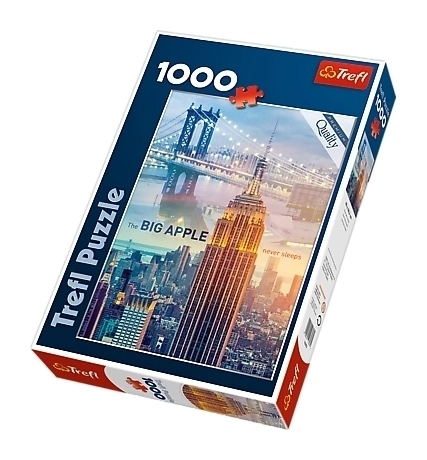 New York City in der Dämmerung
