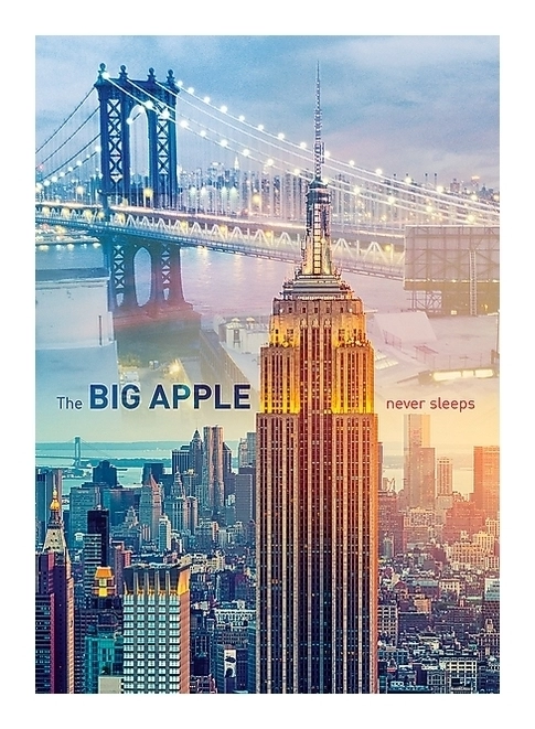 New York City in der Dämmerung