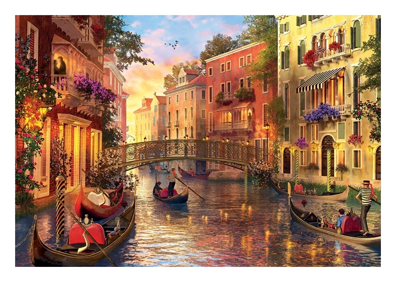 Sonnenuntergang in Venedig