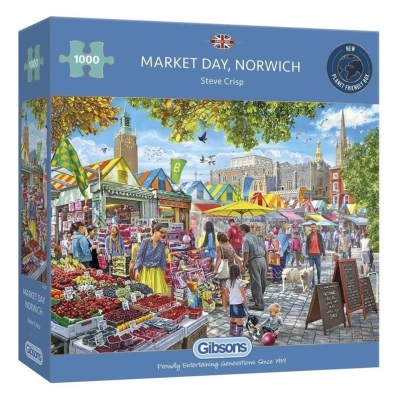 Market Day, Norwich - Steve Crisp