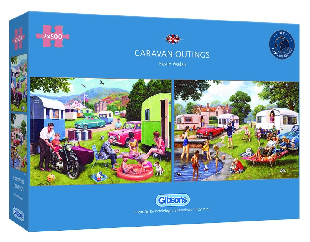 Caravan Outing (2x 500 Teile)
