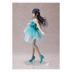 Rascal Does Not Dream of Bunny Girl Senpai Coreful PVC Statue Mai Sakurajima Clear Dress Ver. 20 cm