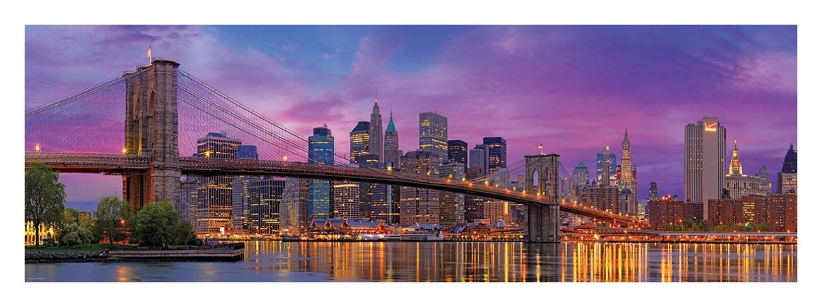 360° Blick auf die Brooklyn Bridge