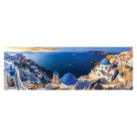 360° Blick auf Santorini