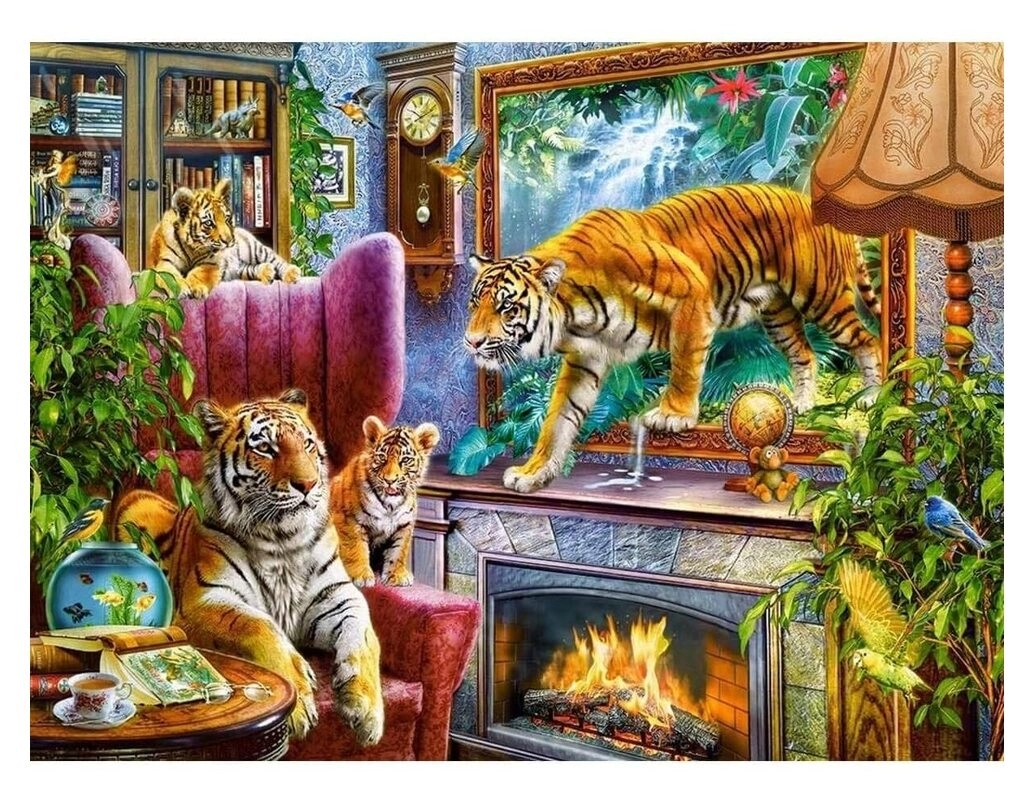 Tigers Comming To Life