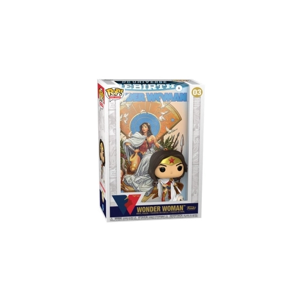 Funko POP! Vinyl Comic Cover WW 80th - WW (Rebirth) On Throne