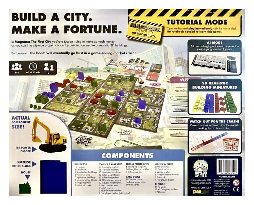 Magnate The First City incl. Promos - EN