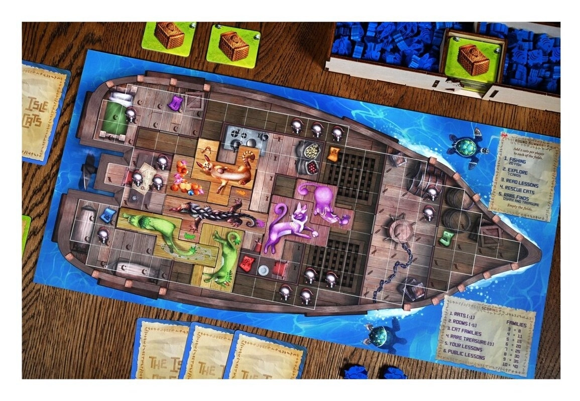 The Isle of Cats: Boat Pack Expansion - EN
