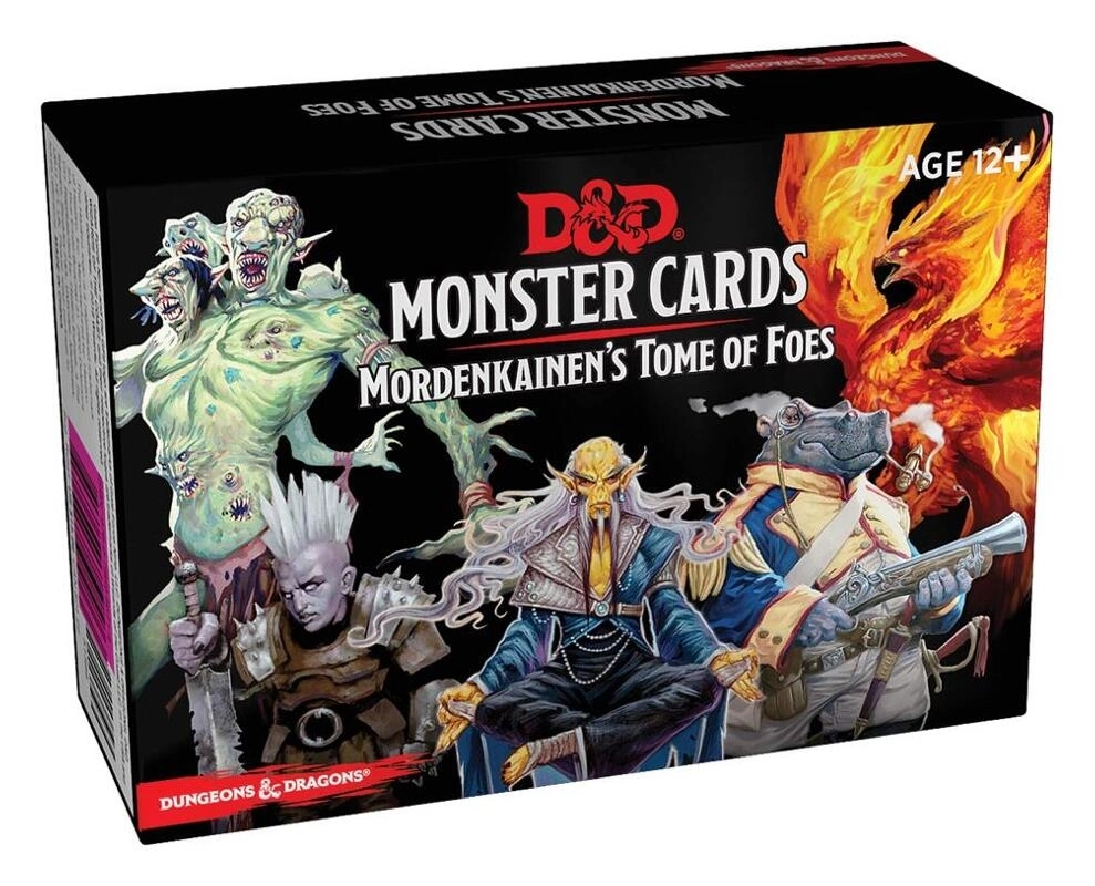 Dungeons & Dragons: Monster Cards - Mordenkainen's Tome of Foes (109 cards) - EN