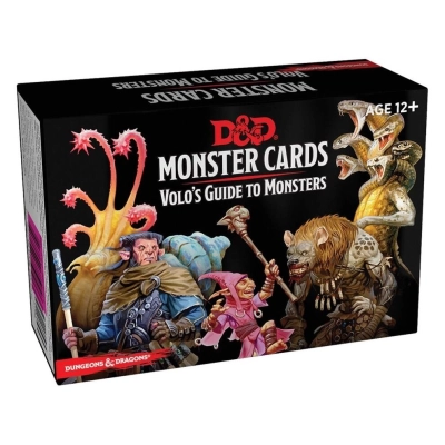 Dungeons & Dragons: Monster Cards - Volo's Guide to Monsters (81 cards) - EN