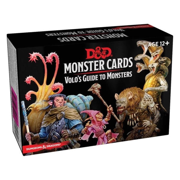 Dungeons & Dragons: Monster Cards - Volo's Guide to Monsters (81 cards) - EN