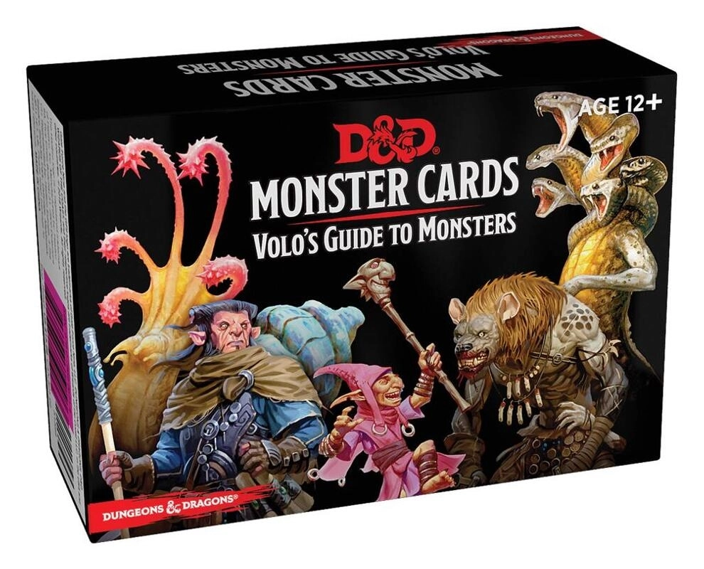 Dungeons & Dragons: Monster Cards - Volo's Guide to Monsters (81 cards) - EN