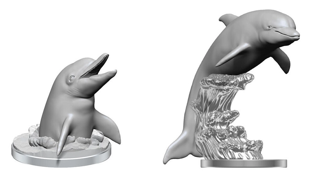 Deep Cuts Miniatures W14 Dolphins (MOQ2)