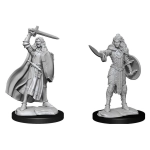 Pathfinder Battles Deep Cuts Miniaturen unbemalt Human Champion Female 