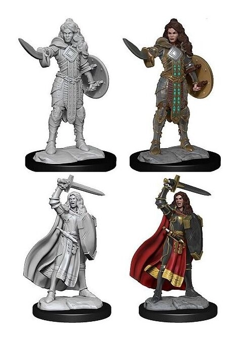 Pathfinder Battles Deep Cuts Miniaturen unbemalt Human Champion Female 